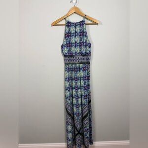 Women's Roz and Ali Long Halter Dress Size 16P